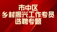 市中區鄉村振興工作專員選聘專題